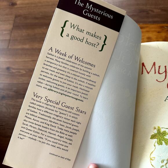 PJ Library The Mysterious Guests A Sukkot Story Jewish Paperback Book - Picture 2 of 10